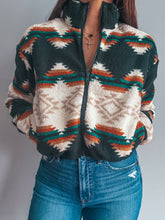 Load image into Gallery viewer, Hunter Lodge Fleece Zip Up

