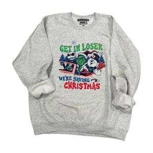 SAVING CHRISTMAS Crewneck Sweatshirt