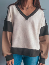 Load image into Gallery viewer, Olive Grove Colorblock Top
