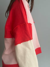 Load image into Gallery viewer, Strawberry Milk Colorblock Top
