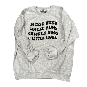 MESSY BUNS Crewneck Sweatshirt