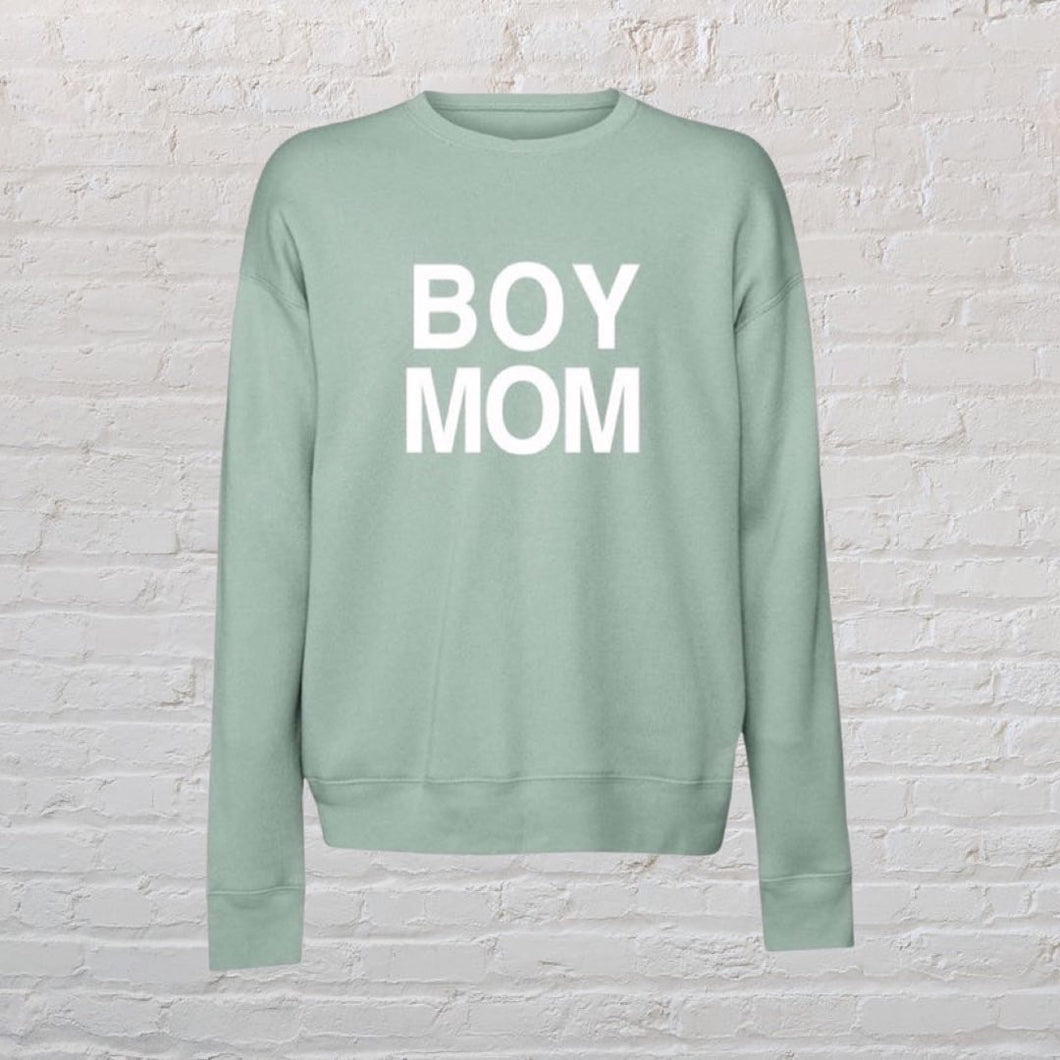 BOY MOM Crewneck Sweatshirt