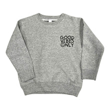 Load image into Gallery viewer, GOOD VIBES ONLY Crewneck Sweatshirt
