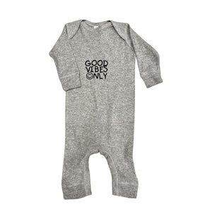 GOOD VIBES ONLY Infant Romper