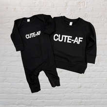 Load image into Gallery viewer, CUTE-AF Toddler Crewneck Sweatshirt
