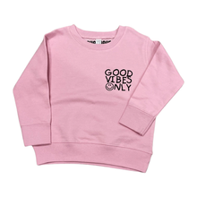 Load image into Gallery viewer, GOOD VIBES ONLY Crewneck Sweatshirt
