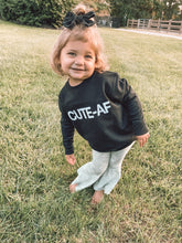 Load image into Gallery viewer, CUTE-AF Toddler Crewneck Sweatshirt
