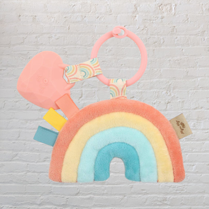 Itzy Pal Infant Toy Teether: Rainbow