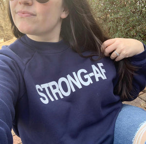 STRONG-AF Raglan Pullover Sweatshirt