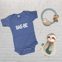 Load image into Gallery viewer, Ritzy Rattle with Teething Rings: Sloth
