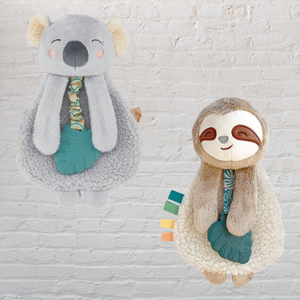 Itzy Lovey Plush and Teether Toy: Koala