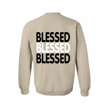 Load image into Gallery viewer, BLESSED Crewneck Sweatshirt
