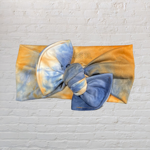 Knotted Headband Ocean Tie-Dye