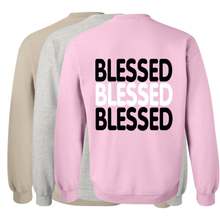 Load image into Gallery viewer, BLESSED Crewneck Sweatshirt
