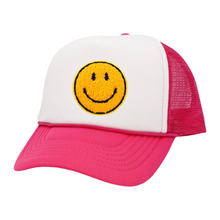 Load image into Gallery viewer, Smiley Trucker Hat (click for more options)
