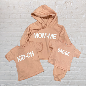 MOM-ME Cropped Top Hoodie