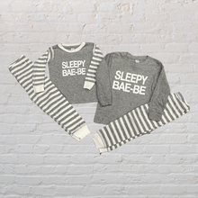 Load image into Gallery viewer, SLEEPY BAE-BE Two Piece Pajama Set
