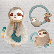 Load image into Gallery viewer, Ritzy Rattle Pal Plush Rattle with Teether: Sloth
