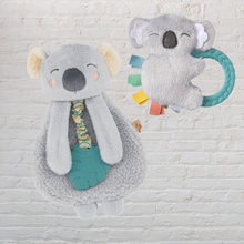 Load image into Gallery viewer, Ritzy Rattle Pal Plush Rattle with Teether: Koala
