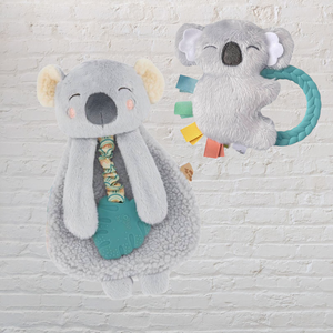 Ritzy Rattle Pal Plush Rattle with Teether: Koala