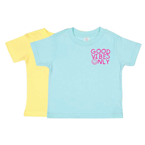 GOOD VIBES ONLY Tee  (click for more options)