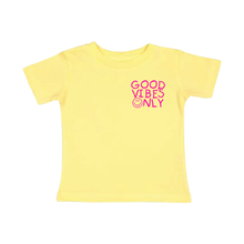 Load image into Gallery viewer, GOOD VIBES ONLY Tee  (click for more options)
