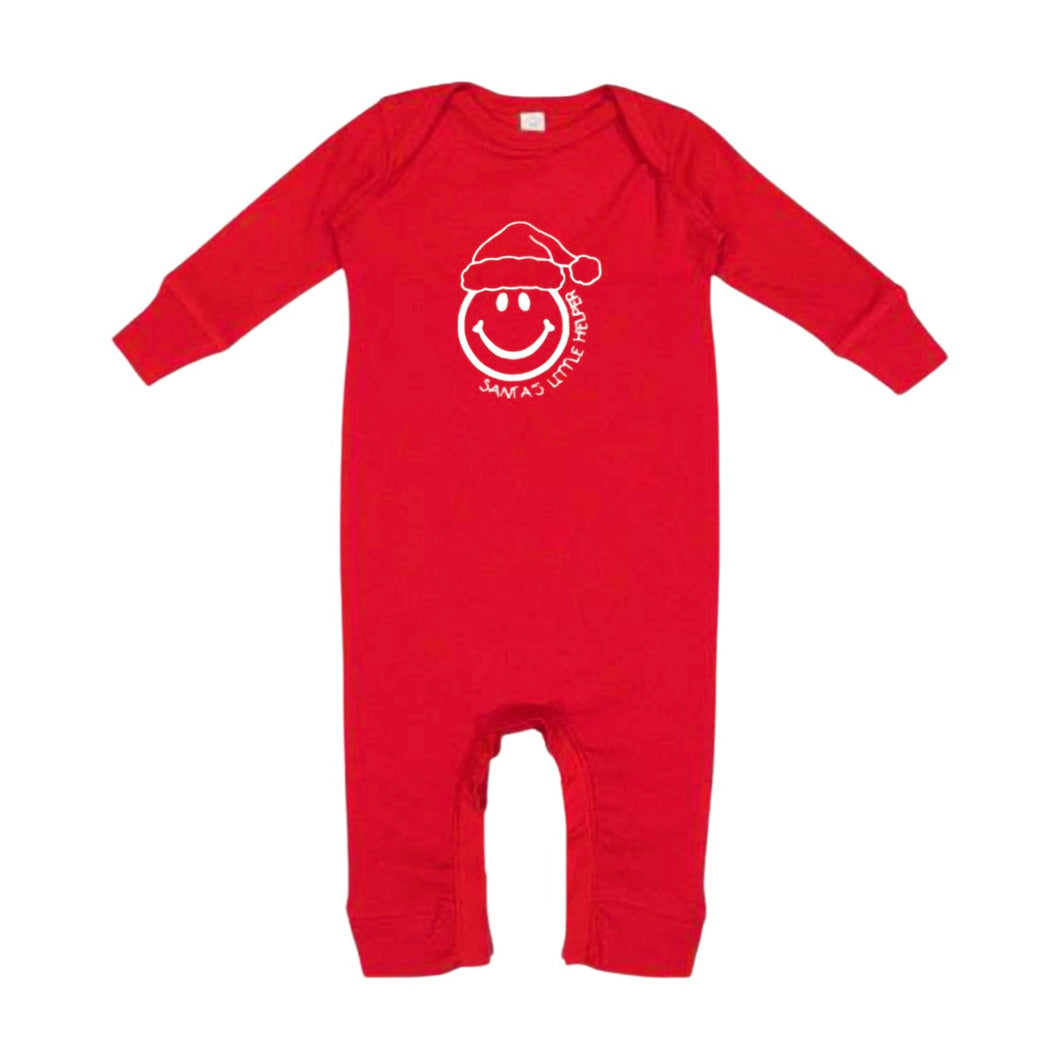 SANTA’S LITTLE HELPER Infant Romper