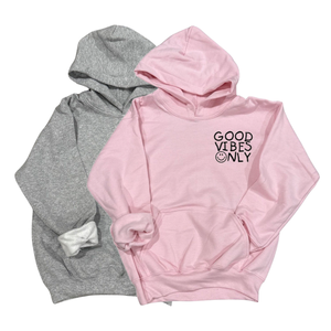 GOOD VIBES ONLY Youth Pullover Hoodie